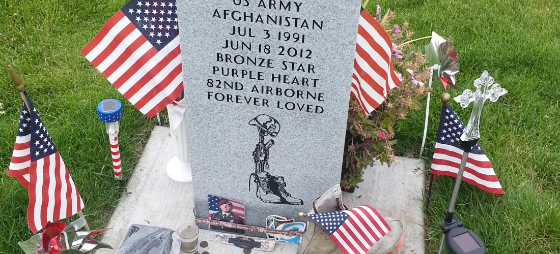 Jarrod A Lallier's grave stone